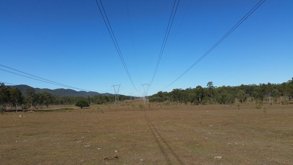 Panorama shot of planned Rodds Bay Solar Farm site