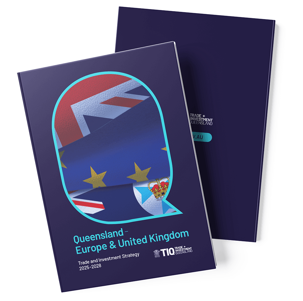 Queensland Europe and United Kingdom Trade and Investment Strategy cover