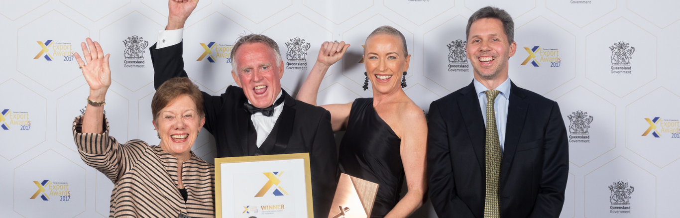 Winners for the 2017 Premier of Queensland's Export Awards