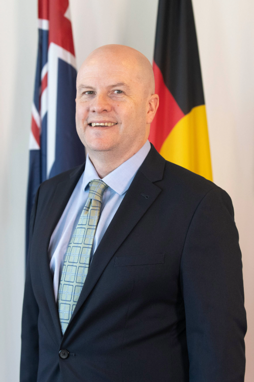 Headshot of Liam Hayes A/Chief Finance Officer Trade and Investment Queensland
