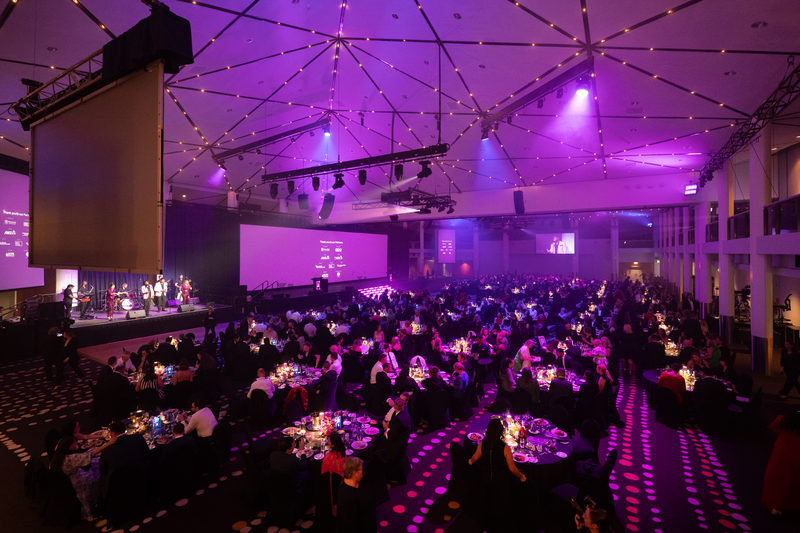 A high-angle shot of the 2024 Premier of Queensland Export Awards