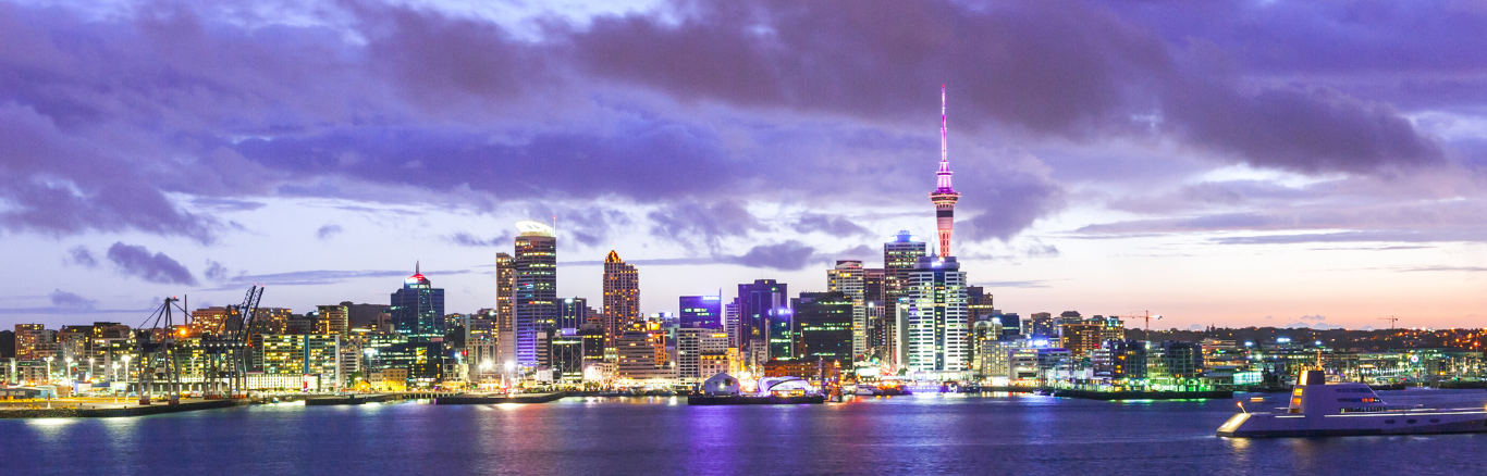 Skyline of Auckland, New Zealand