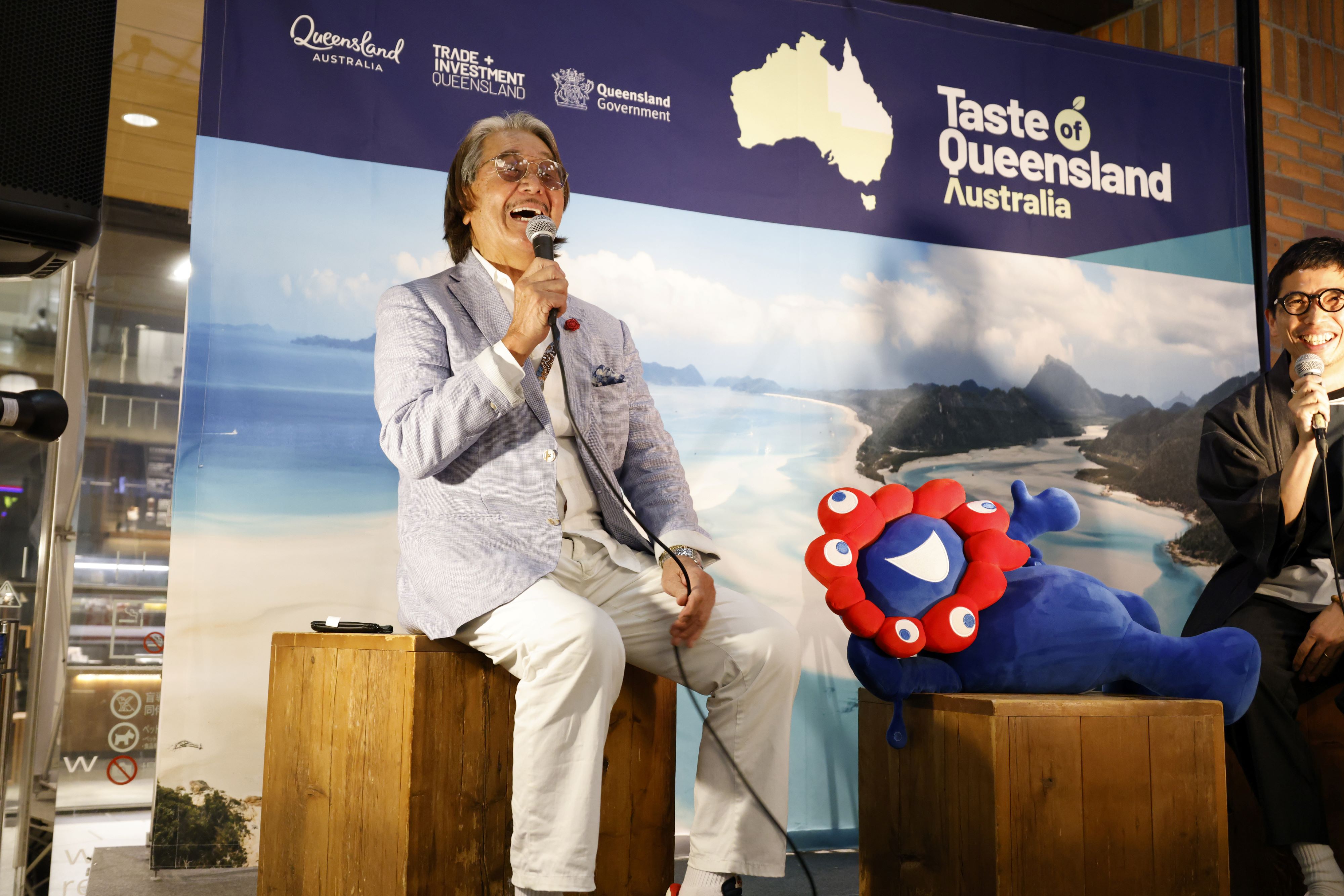 Japanese culinary legend 'Iron Chef’ Hiroyuki Sakai at DemoExpo, World Expo 2025 Osaka