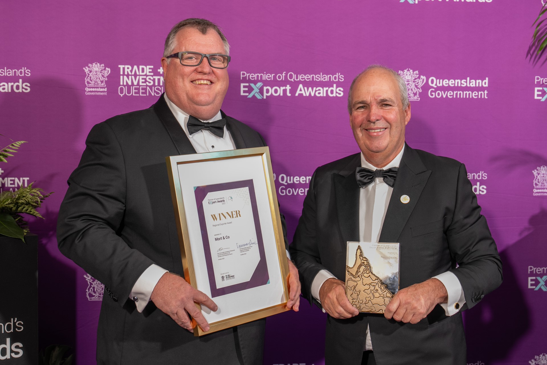 Mort & Co at the 2023 Premier of Queensland’s Export Awards