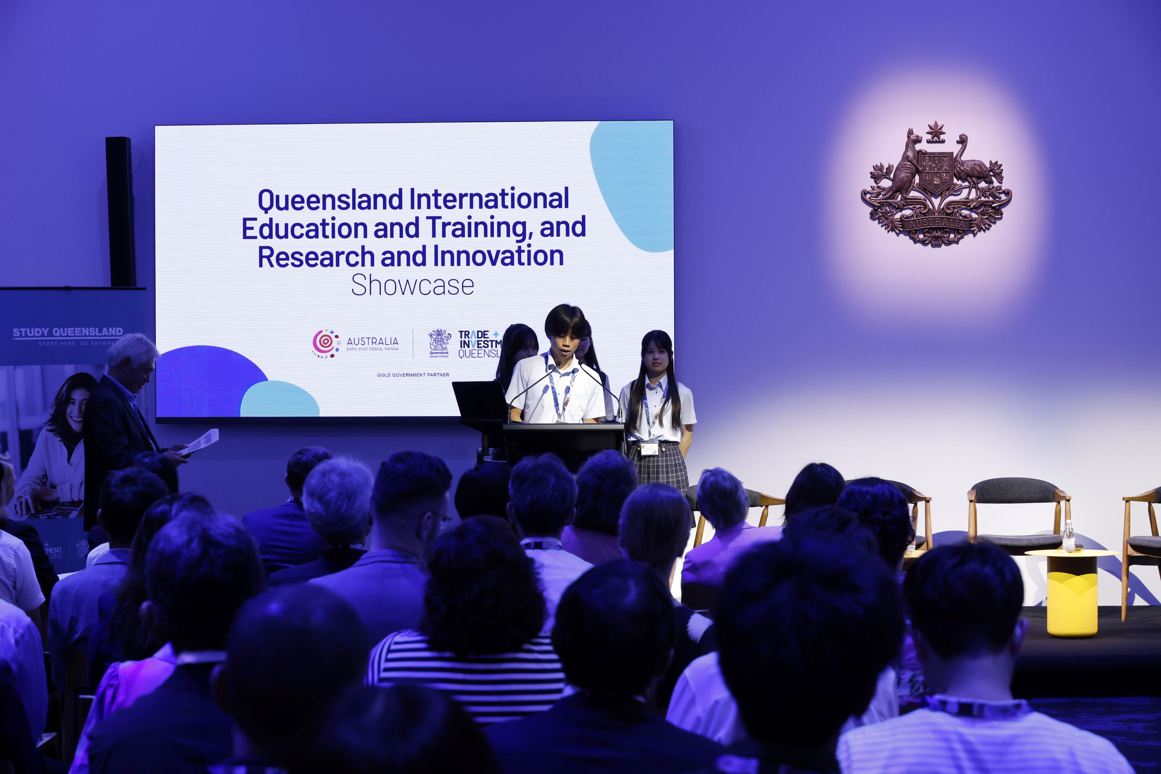 Queensland International Education and Training, and Research and Innovation Showcase at Australian Pavilion