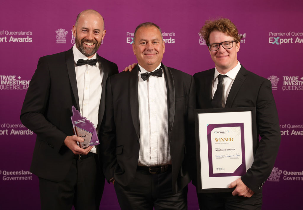 Mine Energy Solutions at the 2024 Premier of Queensland Export Awards