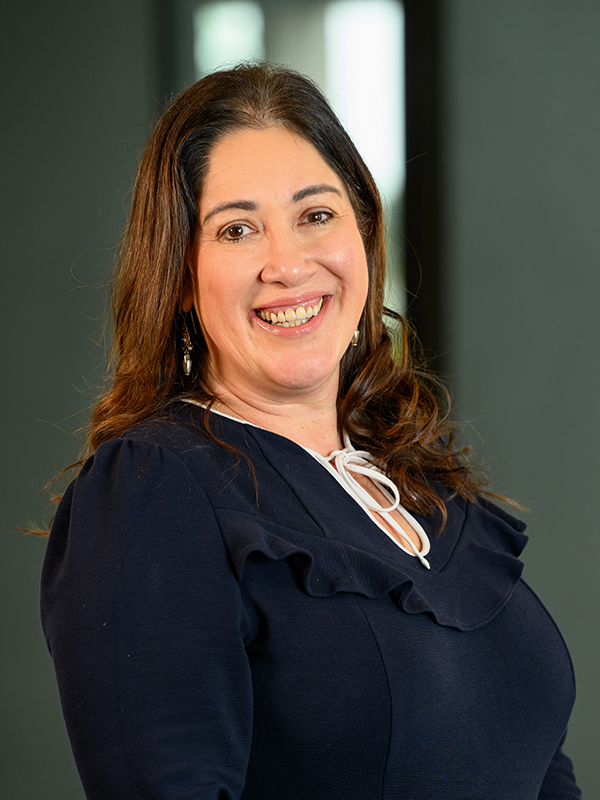 Headshot of Maria Karatzis, Executive Director of Strategic Engagement and Communication.