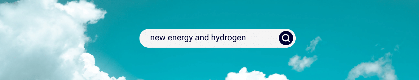 Searching for new energy and hydrogen in a search engine field