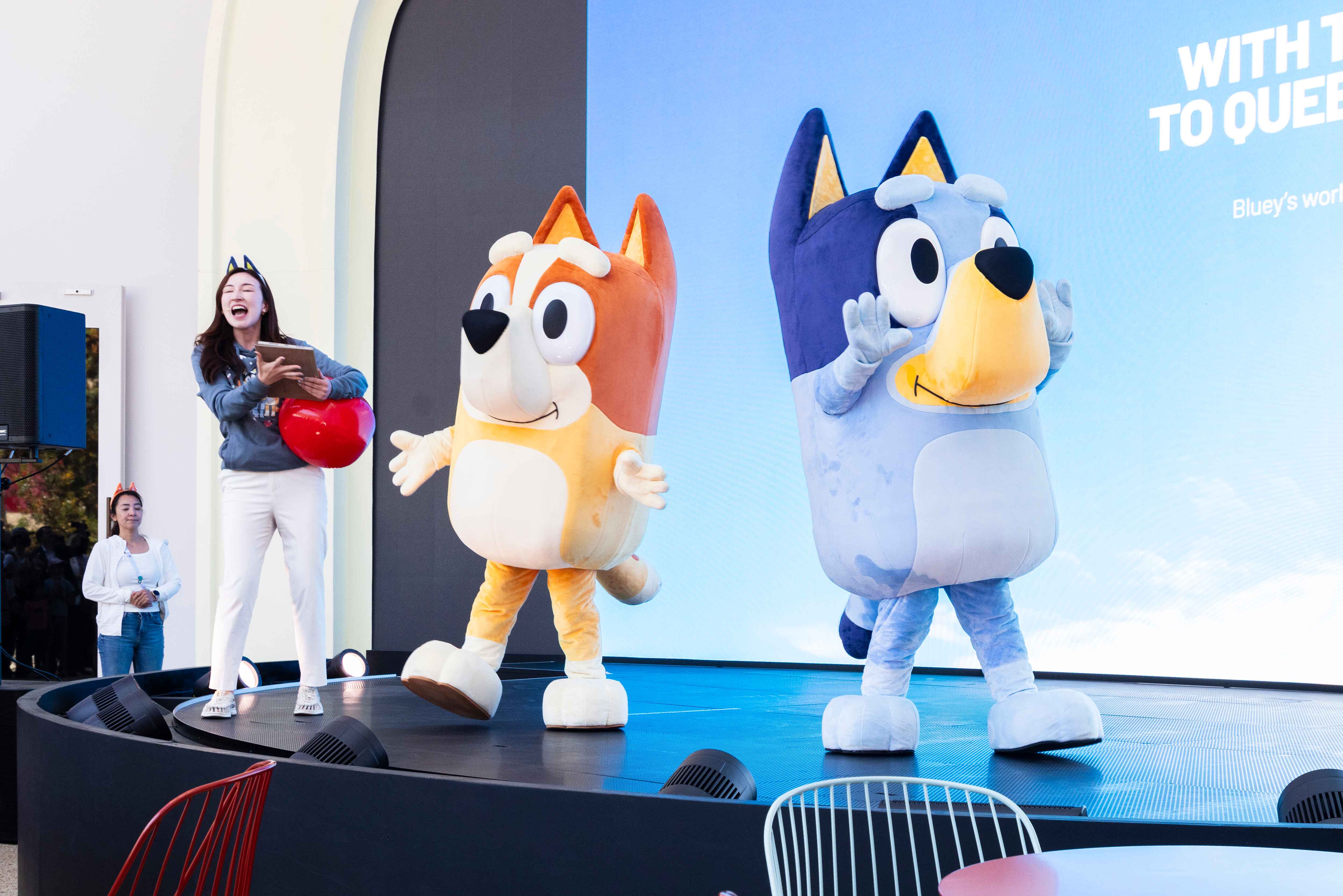 Australia's favourite blue heeler sister-duo, Bluey and Bingo, World Expo 2025 Osaka